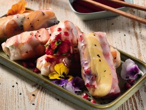 Recette Rolls aux fruits d’été par AutourduRiz