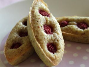 Recette Financiers pistache framboise