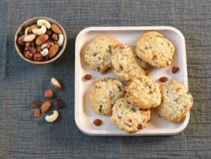 Recette Cookies aux fruits secs