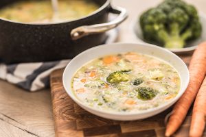 Recette Soupe de légumes de printemps à l’orge perlé